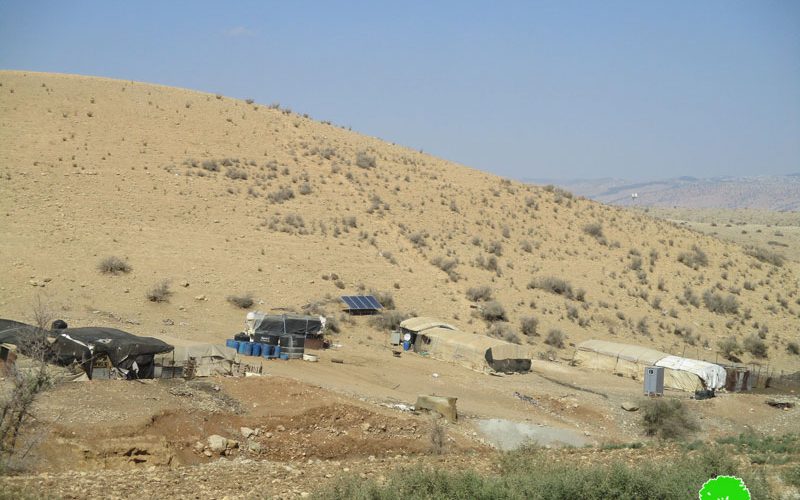 Demolition orders on residences and agricultural facilities Al Hadidiya hamlet in Tubas