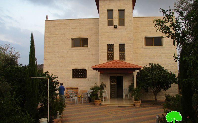 Demolition order of An-Na’alwa residence in  Shweikeh Suburbs / Tulkarm Governorate