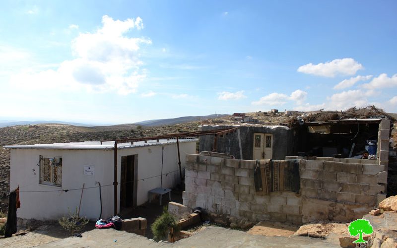 Israeli Occupation Forces issue final demolition order on residences in Khalet ad Dabaa’-Yatta