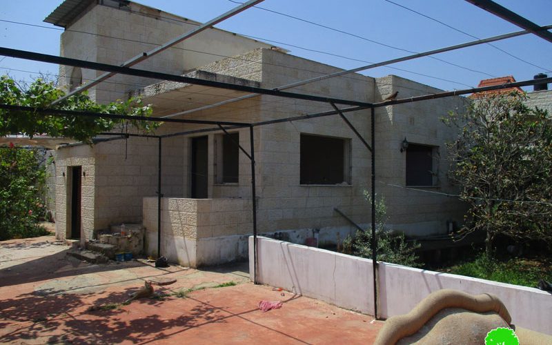 Demolition order of prisoner Ahmad Qamba’a home