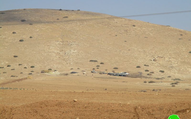 جيش الاحتلال الاسرائيلي يخطر بإخلاء خربة يرزا في الأغوار الشمالية بحجة التدريبات العسكرية