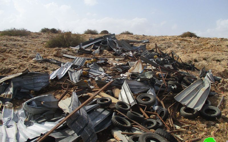 Demolition of residential and agricultural structures in Bardala/ Tubas Governorate