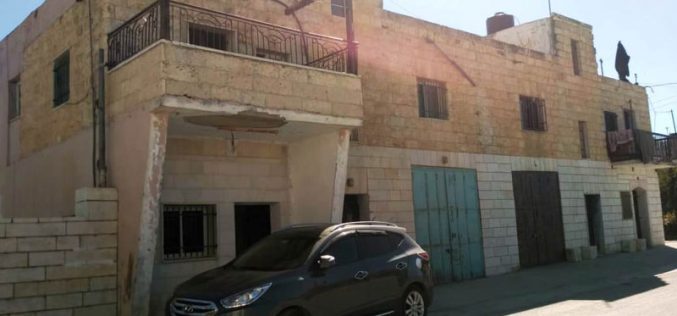 Stop work orders on a residence in the Hebron village of Beit Ummar
