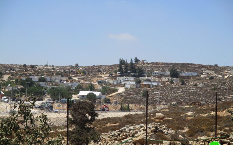 Expanding “Givat Asaf” in Beitin village –Ramallah governorate