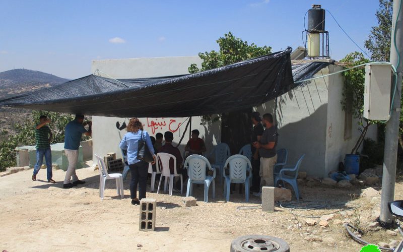 The occupation army threatens to demolish Martyr Mohammad Dar Yusif family home in Kubar village / Ramallah governorate