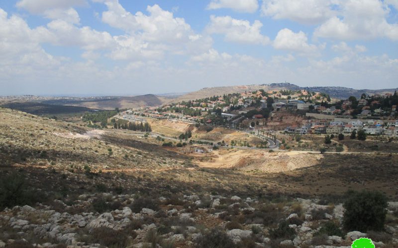 Israeli settlers to devour 324 donums for a colonial road