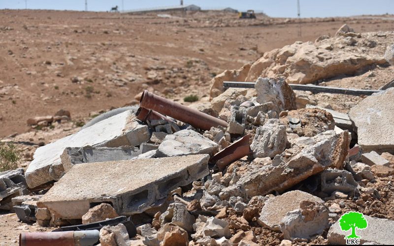 Demolition in Az Zuweidin town/ Hebron governorate