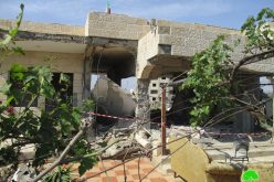 Demolition of prisoner Ahmad Qamba’a home for (security claims)