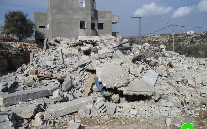 Demolition in Imreha hamlet/ Jenin governorate