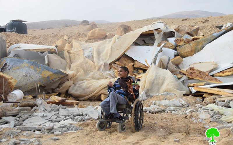 Israeli troops demolish Palestinian homes in Fasayil Al-Wousta / North Jericho