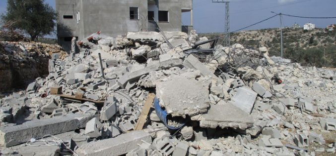 Demolition in Imreha hamlet/ Jenin governorate