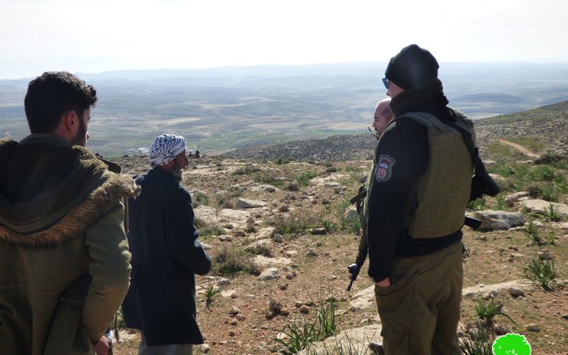 Fanatic settlers attack a Palestinian farmer East Yatta – Hebron governorate