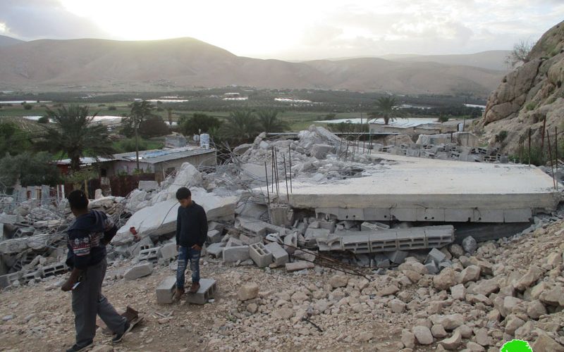 House demolition in Aj-Jiftlik/ Jericho governorate