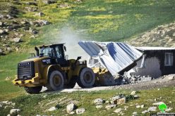 The occupation demolishes structures in Masafer Yatta / South Hebron