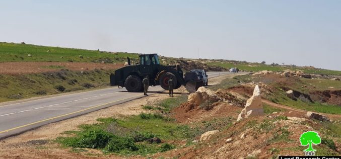 The Israeli Occupation Seals off 5 villages in Masafer Yatta / Hebron governorate