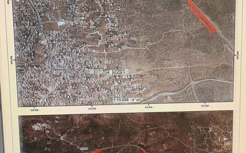 The Israeli occupation army lay hands on 15 dunums of Azzun lands / Qalqilya