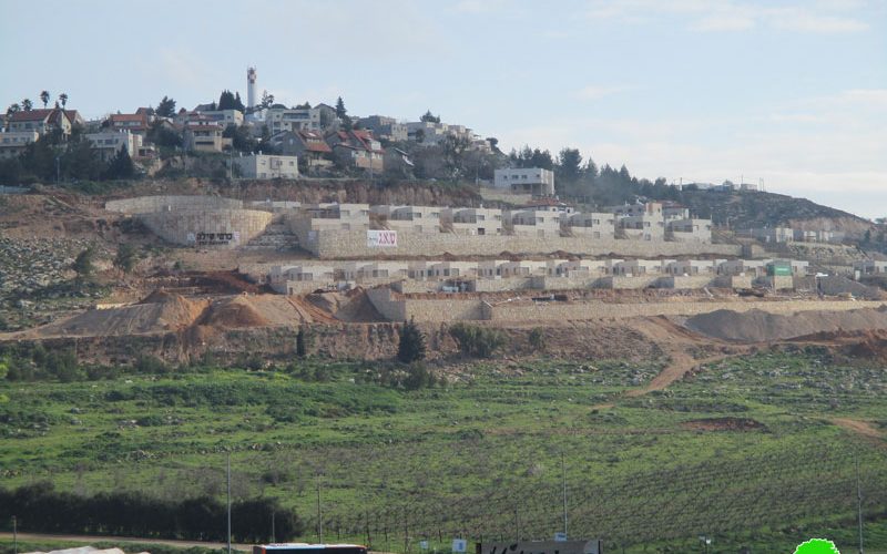 Expanding Shilo settlement on Turmus’ayya lands / Ramallah governorate