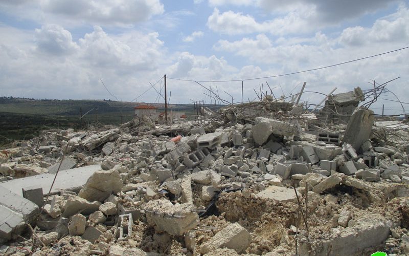 Demolition in Jubara village – South Tulkarim city