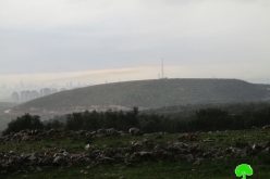 إعطاء الضوء الأخضر لشركة إسرائيلية خاصة بالتخطيط على أراضي قرية رافات / محافظة سلفيت