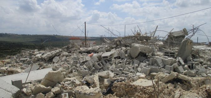 Demolition in Jubara village – South Tulkarim city