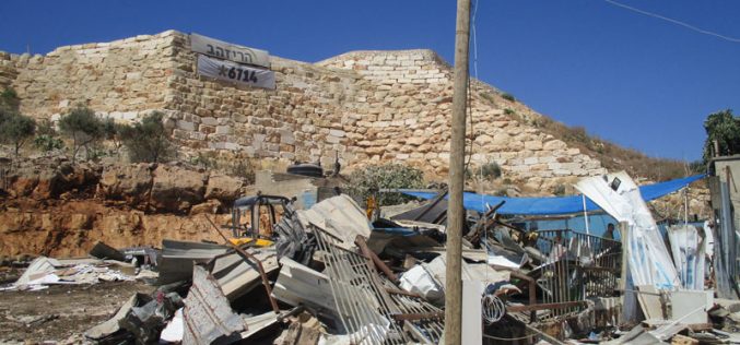 Demolition of 3 Facilities in Deir Ballut/ Salfit Governorate