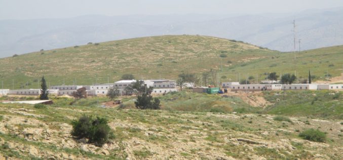 الانتهاء من  توسعة معسكر ” ناحال” التابع لجيش الاحتلال في منطقة واد المالح / محافظة طوباس