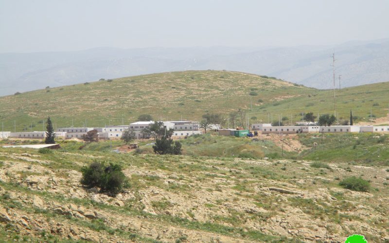 الانتهاء من  توسعة معسكر ” ناحال” التابع لجيش الاحتلال في منطقة واد المالح / محافظة طوباس