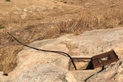 Israeli Settlers Lay their Hands on an Agricultural Cistern in Tubas Governorate