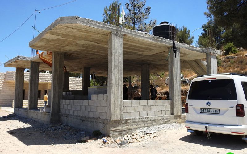 Setting a Dangerous Precedent, The Occupation Notifies a Building of Removal in Beit Ummar / Hebron Governorate