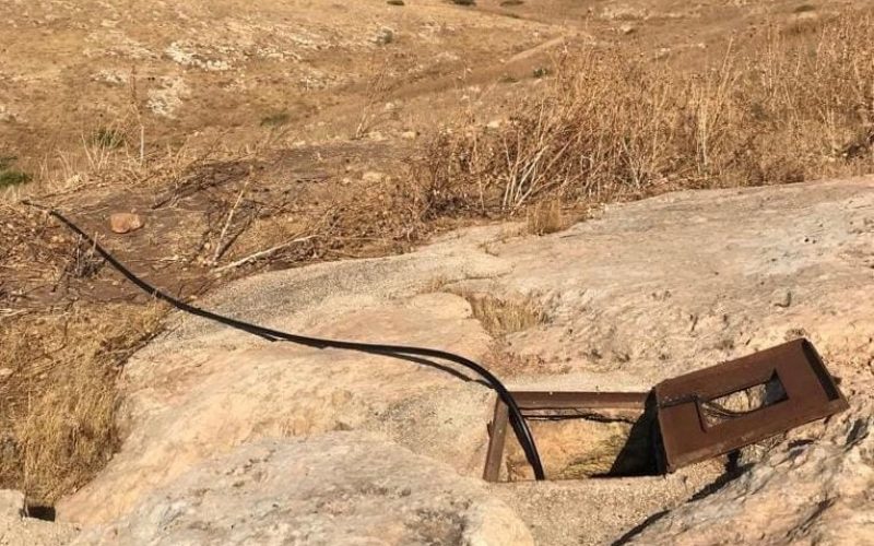 Israeli Settlers Lay their Hands on an Agricultural Cistern in Tubas Governorate