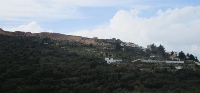 Establishing a New Colonial Block in “Ma’ale Israel” on Salfit Lands