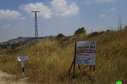 الاحتلال يقرر إنشاء خط مائي لصالح المستعمرات الإسرائيلية – بلدة سنجل / محافظة رام الله