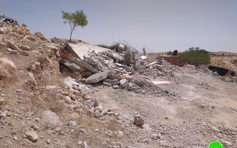 IOF demolish a house in Ad-Deirat – East Yatta / Hebron governorate