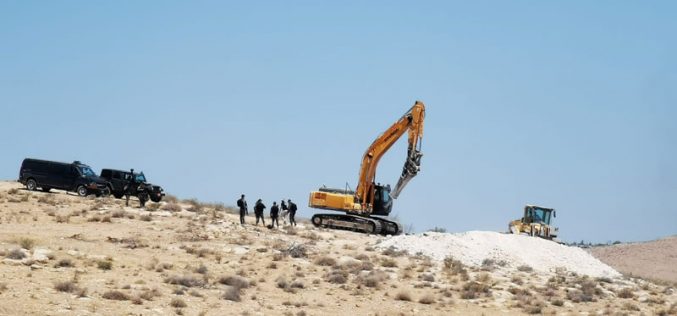 Four cisterns destroyed in Umm Al-Khair reserve – East Yatta