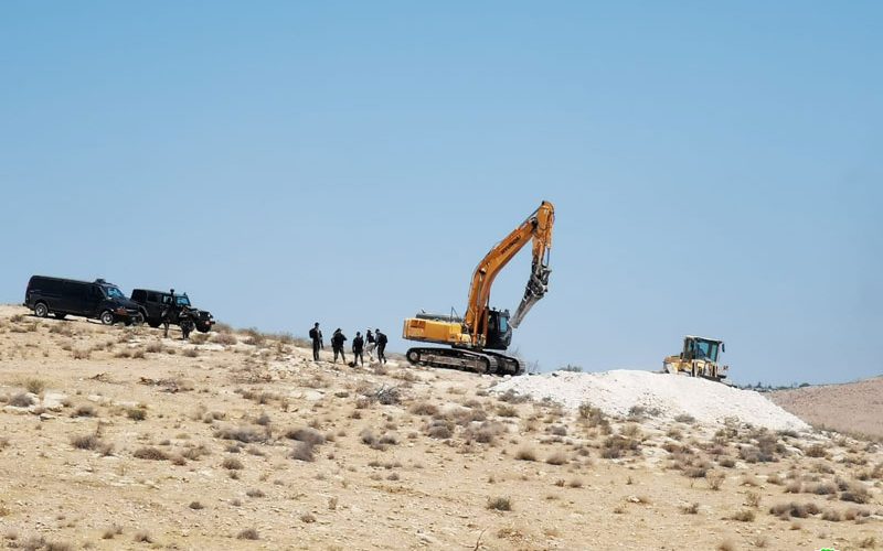 Four cisterns destroyed in Umm Al-Khair reserve – East Yatta