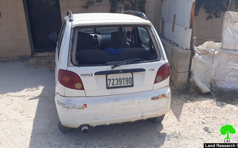 Fanatic settlers sabotage Palestinian properties in Rafat / Ramallah