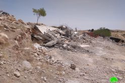 IOF demolish a house in Ad-Deirat – East Yatta / Hebron governorate