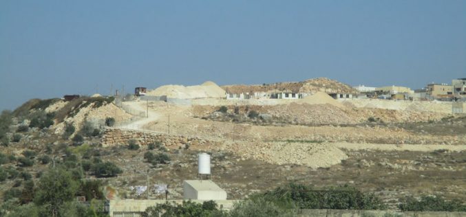 New colonial block added to  “Burkan” settlement on Sarta lands/Salfit