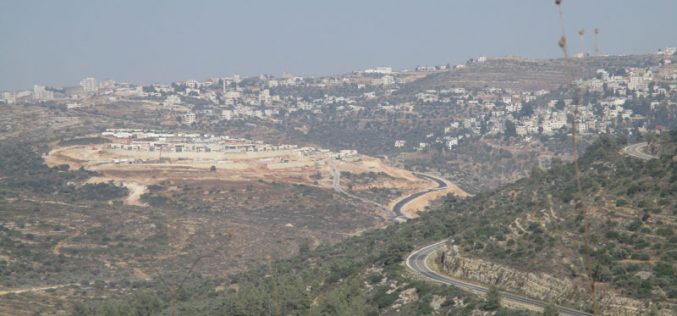 “Nahliel” settlement is expanding on Ramallah lands