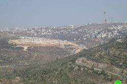 “Nahliel” settlement is expanding on Ramallah lands