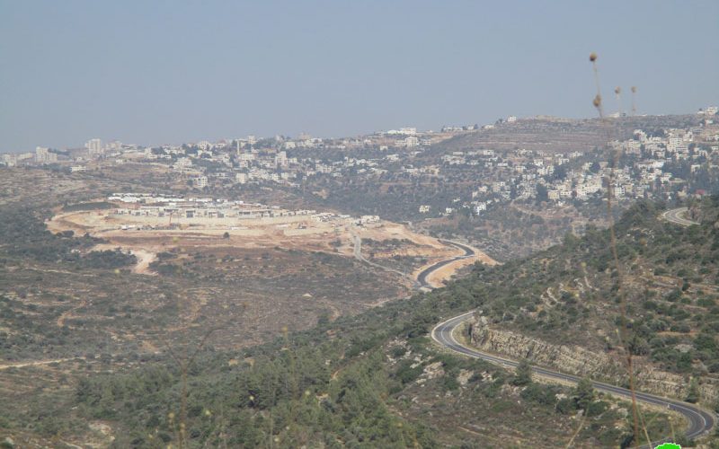 “Nahliel” settlement is expanding on Ramallah lands