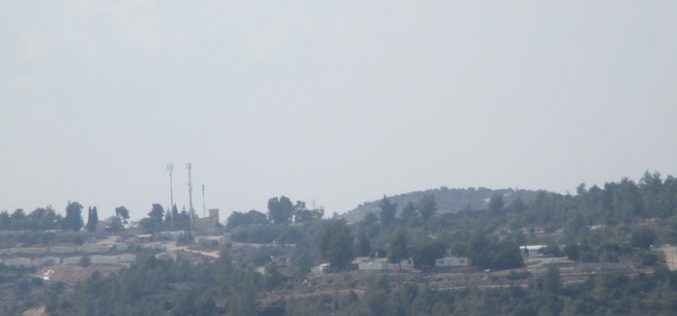 New outpost south “Halmish” settlement/ Ramallah governorate