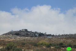 Settlers of “Talmon” build a new outpost on Ras Karkar village lands / Ramallah governorate
