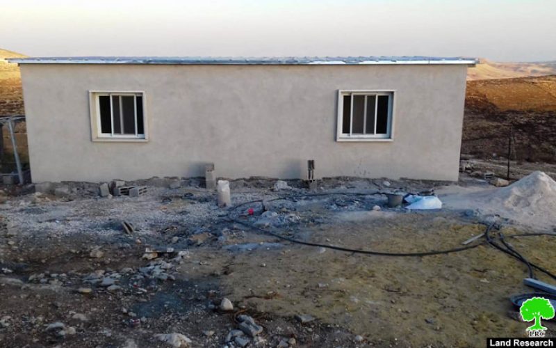 Israel to demolish a house within 96 hours in Khallet Ad-Dabe’a east Yatta / Hebron governorate