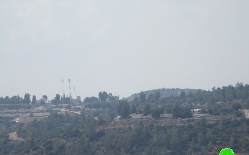 New outpost south “Halmish” settlement/ Ramallah governorate