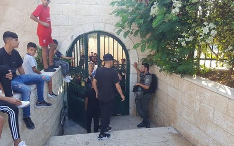The Israeli occupation prohibit Burj Alluqluq Society activity in the old city / Occupied Jerusalem