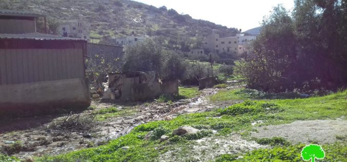مستعمرة “ميراف” الإسرائيلية تضخ مياهها العادمة باتجاه قرية جلبون / محافظة جنين