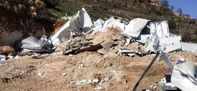 The Israeli Occupation demolishes Ar-Rajabi family home for the second time / South Hebron City