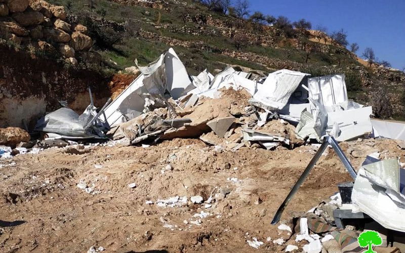 The Israeli Occupation demolishes Ar-Rajabi family home for the second time / South Hebron City