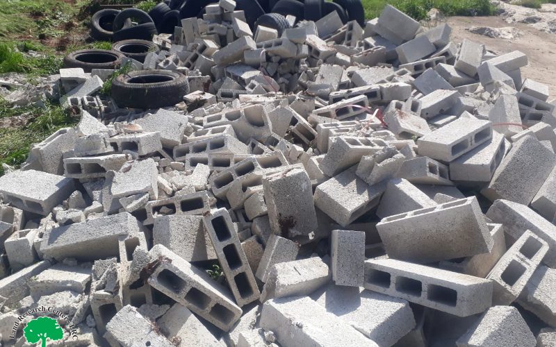 Demolition of tents in Khirbet Ibziq / Tubas governorate